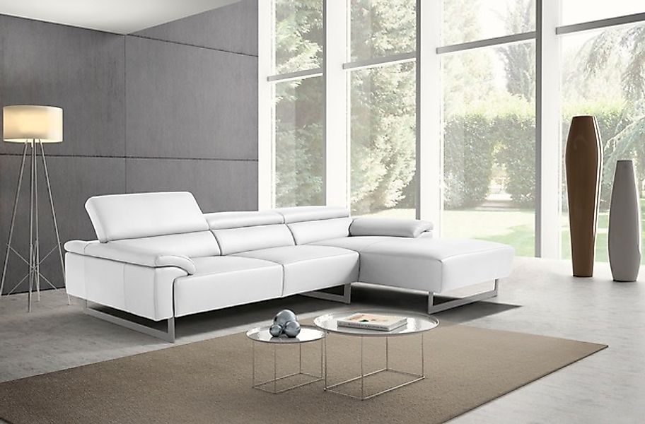 Egoitaliano Ecksofa »Malika, edel und bequem, Designsofa mit hochwertigen B günstig online kaufen