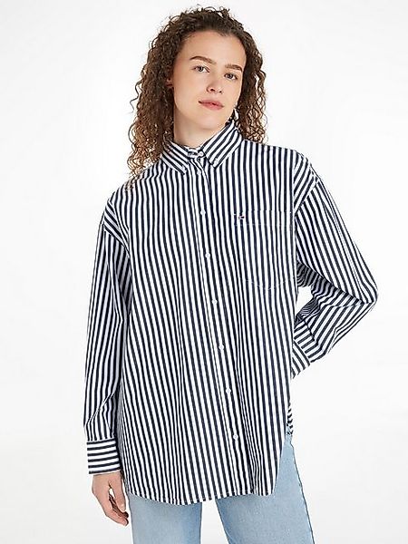 Tommy Jeans Hemdbluse TJW OVS PINSTRIPE günstig online kaufen