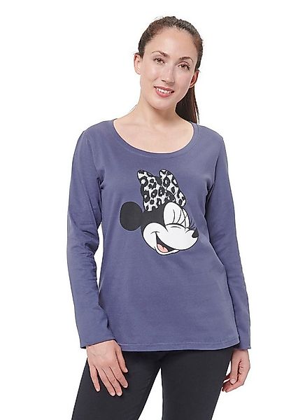 United Labels® Schlafanzug Disney - Minnie Mouse - Oberteil mit Hose günstig online kaufen