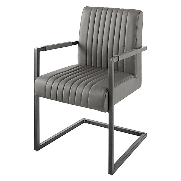 riess-ambiente Freischwinger BIG ASTON vintage grau günstig online kaufen