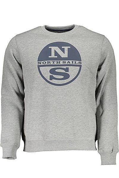 North Sails Sweatshirt Klassisches Herren Sweatshirt ohne Reißverschluss günstig online kaufen