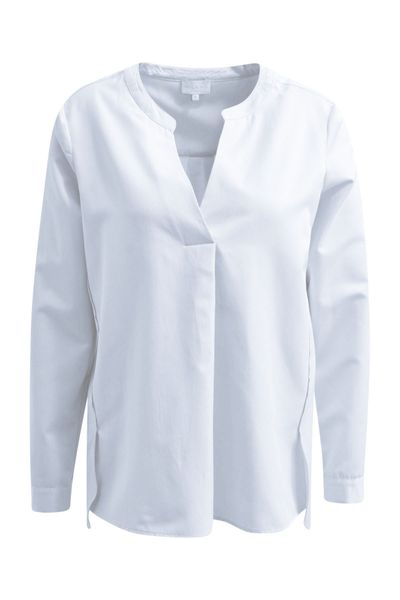 Milano Italy Kurzarmbluse Blouse with V-Neck günstig online kaufen