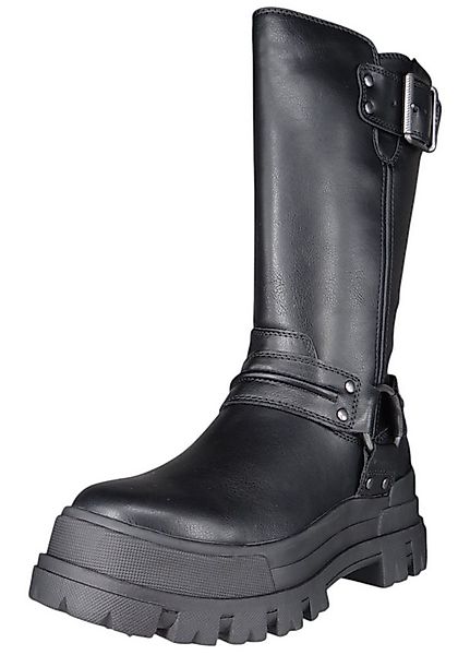 Buffalo 1270123 Aspha Biker Boot HI Black Stiefel günstig online kaufen