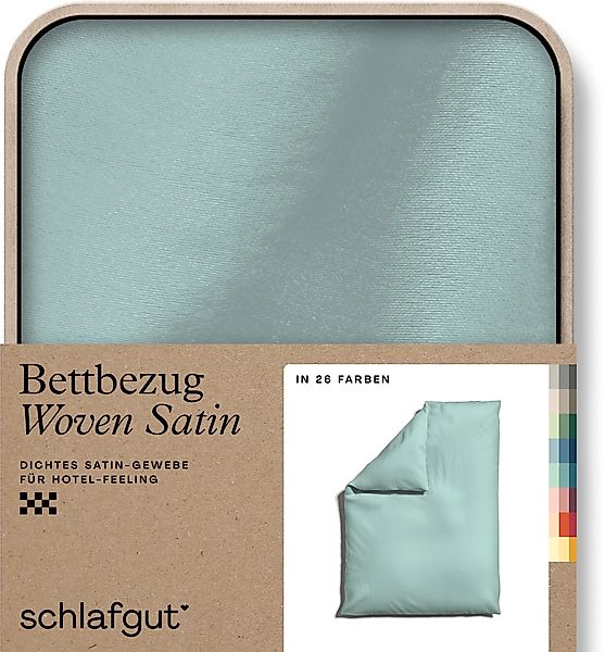 Schlafgut Bettbezug "Woven Satin" besonders dicht gewebt, Mix & Match: pass günstig online kaufen