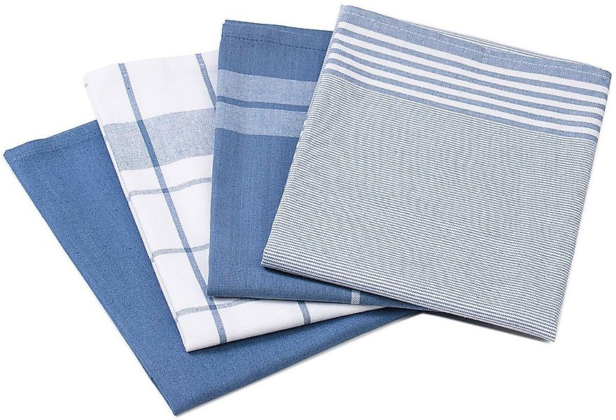 Gözze Geschirrtuch Geschirrtücher, Des. 60057, (Set, 4-tlg), kariert, gestr günstig online kaufen