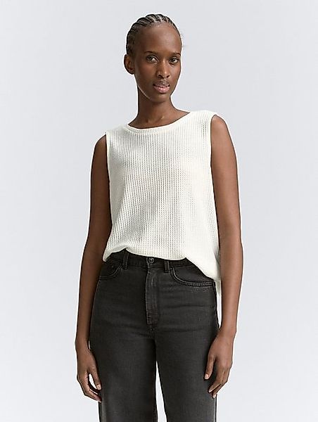 TOM TAILOR Denim T-Shirt Loose Fit Top mit Waffelstruktur günstig online kaufen