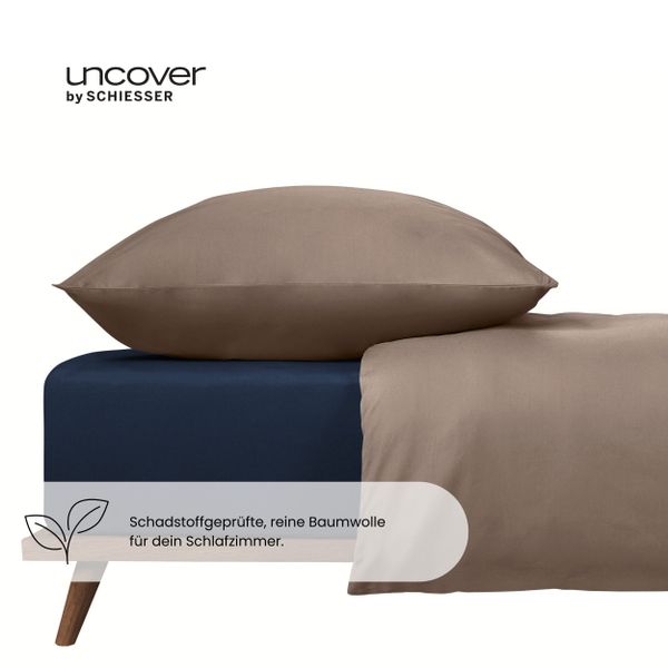 uncover by SCHIESSER Spannbettlaken "New Jersey aus 100% Baumwolle" Made in günstig online kaufen
