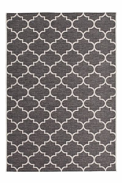Kayoom Flachflorteppich Indonesia - Batu Grau 80cm X 150cm günstig online kaufen