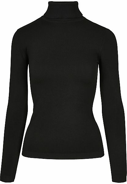 URBAN CLASSICS Fleecepullover "Urban Classics Damen Ladies Basic Turtleneck günstig online kaufen
