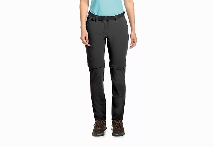 Maier Sports Funktionshose Inara slim zip Da-Zip Off Hose el. black günstig online kaufen