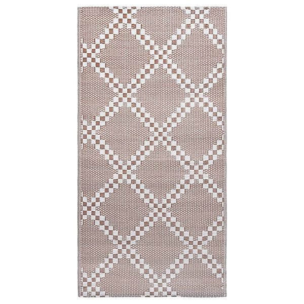 vidaXL Outdoorteppich Braun 80x150 Cm Pp 643952 günstig online kaufen