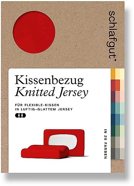 Schlafgut Kissenbezug »Pure flexibler Kissenbezug für Nackenstützkissen«, ( günstig online kaufen