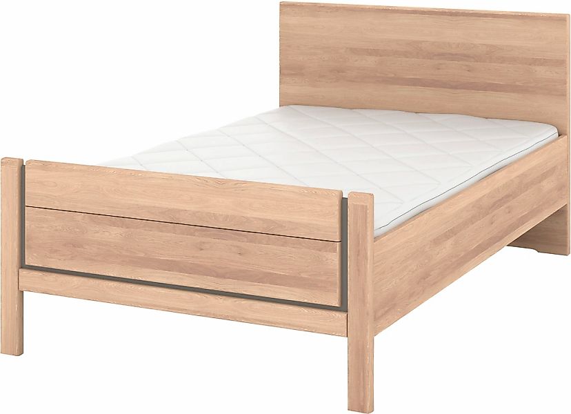 Musterring Holzbett "Sorrent, Bettgestell, Bettrahmen, teilmassiv Eiche", ( günstig online kaufen