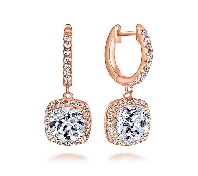 Lisandra Scott Paar Creolen 925 Silber Creolen Ohrringe für Damen mit Stein günstig online kaufen