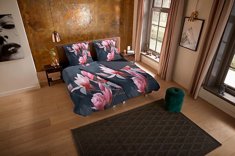 PURE luxury collection Wendebettwäsche "Macy" 2 Stk. tlg. Mikrofaser, 135x2 günstig online kaufen