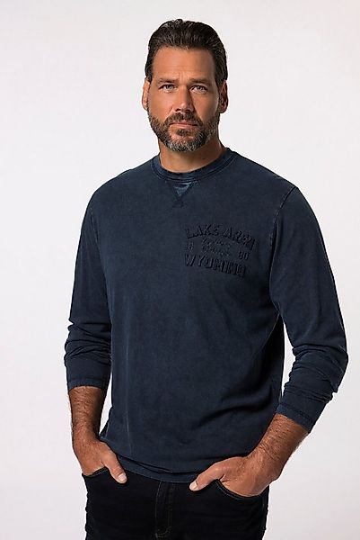 JP1880 T-Shirt Langarmshirt Vintage-Look Stick günstig online kaufen
