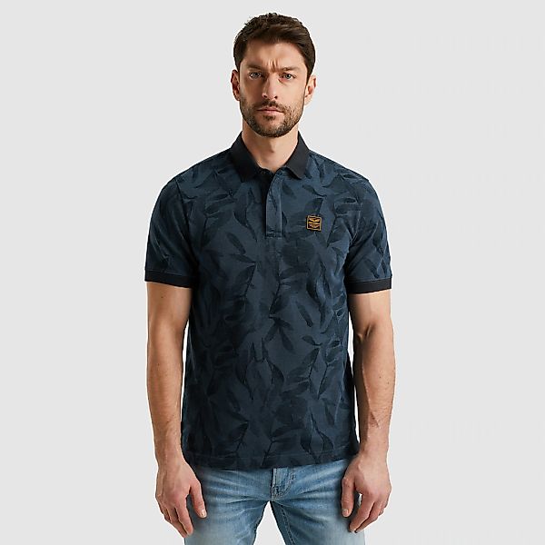 PME LEGEND Poloshirt "Short sleeve polo two tone pique printed", mit All-Ov günstig online kaufen
