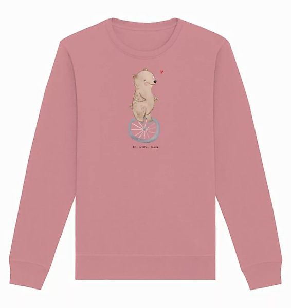 Mr. & Mrs. Panda Longpullover Größe XS Bär Einrad fahren - Canyon Pink - Ge günstig online kaufen