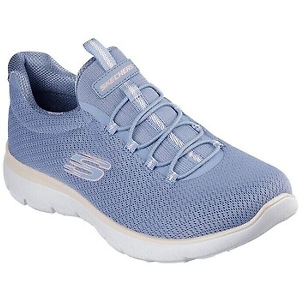Skechers Skechers – Slip-Ins: Summits Summer Blush – Blau Slipper günstig online kaufen