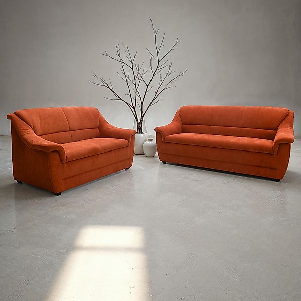 DOMO collection Polstergarnitur »Lale, SET: 3- und 2-Sitzer, zeitlos & form günstig online kaufen