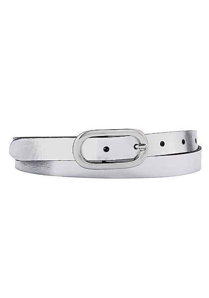 BERND GÖTZ Ledergürtel mit hochglänzender, ovaler günstig online kaufen