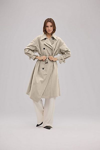 Pride to be Trenchcoat Garbadine Trenchcoat beige günstig online kaufen