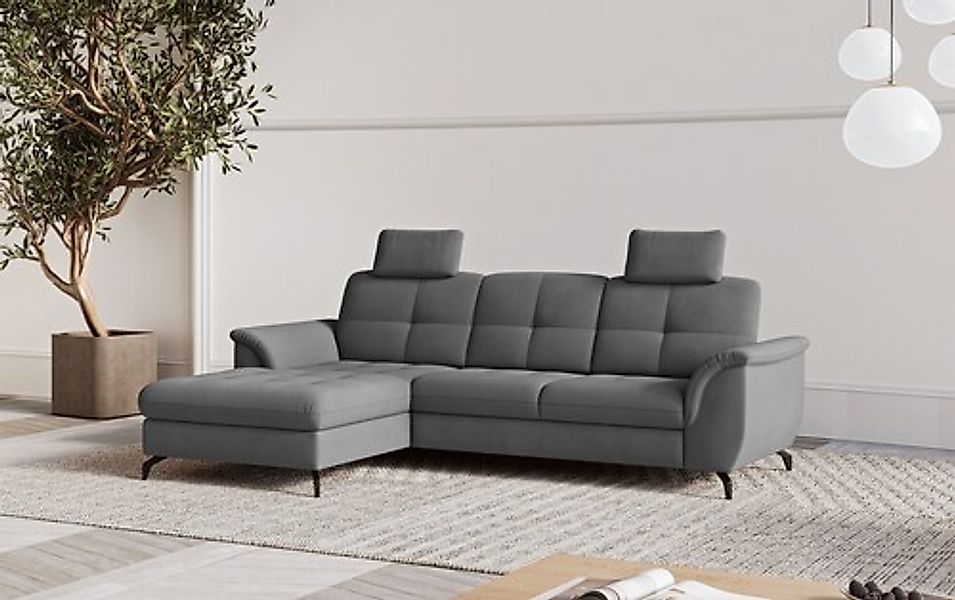 sit&more Ecksofa »Zora« wahlweise mit Bettfunktion und Bettkasten günstig online kaufen