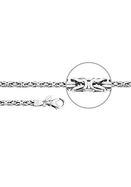 Der Kettenmacher Silberarmband Königsarmband diamantiert, KÖ3-S, günstig online kaufen