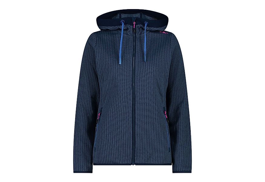 CMP Fleecejacke Woman Fix Hood Jacket mit farblichen Akzenten günstig online kaufen