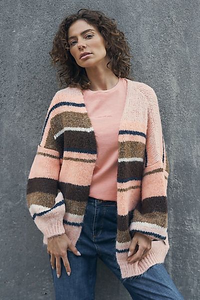 SENSES.THE LABEL Strickjacke, in weicher Haptik günstig online kaufen