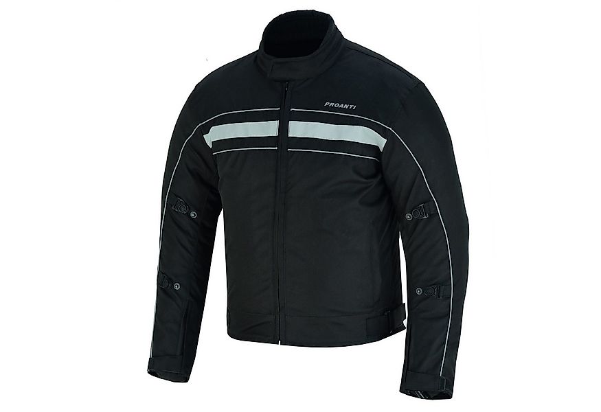 PROANTI Motorradjacke Sommer Biker Motorrad Jacke leichte Textil Motorradja günstig online kaufen