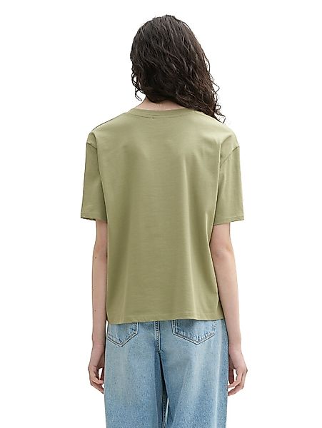 TOM TAILOR Denim T-Shirt Boxy aus reiner Baumwolle günstig online kaufen