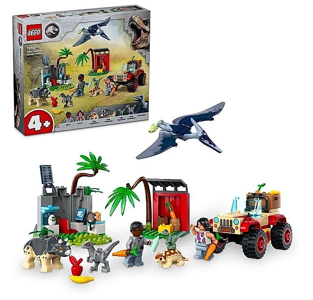 LEGO® Jurassic World 76963 Rettungszentrum für Baby-Dinos Spielbausteine günstig online kaufen