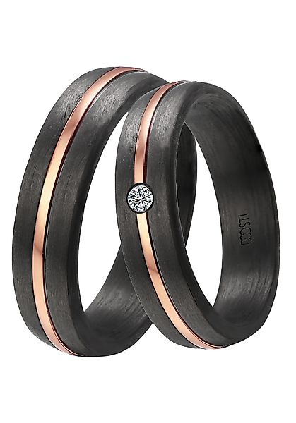 DOOSTI Trauring Schmuck Geschenk CARBON Trauring günstig online kaufen