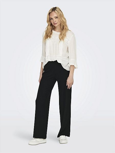 ONLY Stoffhose Wide Leg elastische Taille Regular Fit ONLEMMA WIDE PANT NOO günstig online kaufen