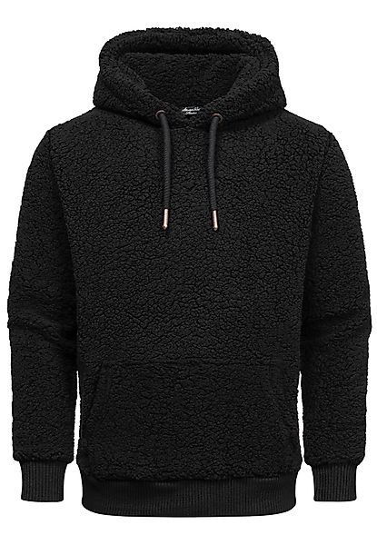 Amaci&Sons Kapuzenpullover CARNEY Kapuzenpullover Teddyfell Herren günstig online kaufen
