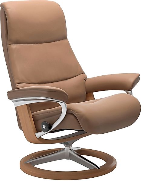 Stressless® Relaxsessel »View«, (Set, Relaxsessel mit Hocker), mit Signatur günstig online kaufen