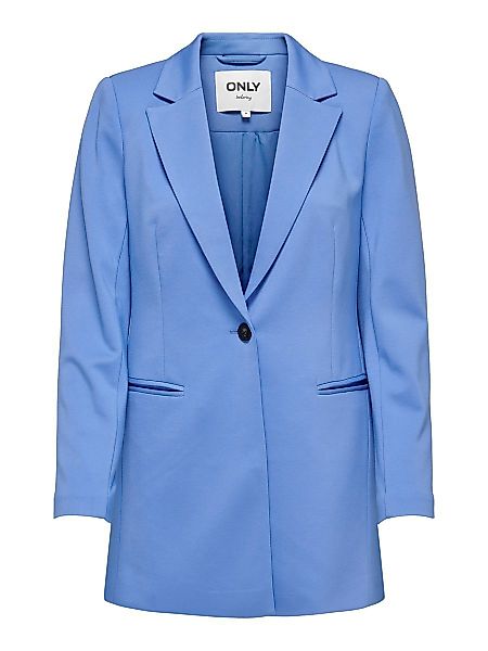 ONLY Langer Blazer Damen Blau günstig online kaufen