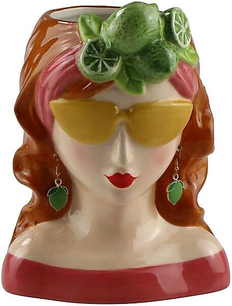 AM Design Dekovase »Verspielte Vase aus Dolomit« mit fruchtigem Design günstig online kaufen