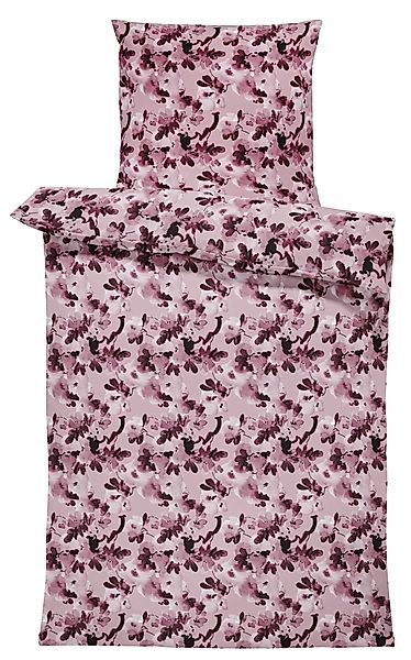 One Home Bettwäsche Blumen Winter, Biber, günstig online kaufen