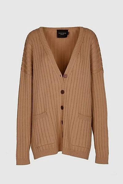 Boscana Wollpullover Brauner Pullover aus Wolle günstig online kaufen