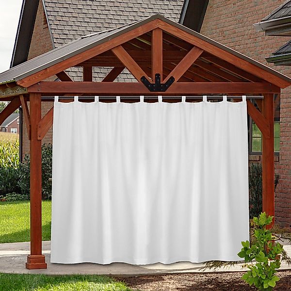 Qelus Vorhang Outdoor Vorhänge Wasserdicht Sonnenschutz günstig online kaufen