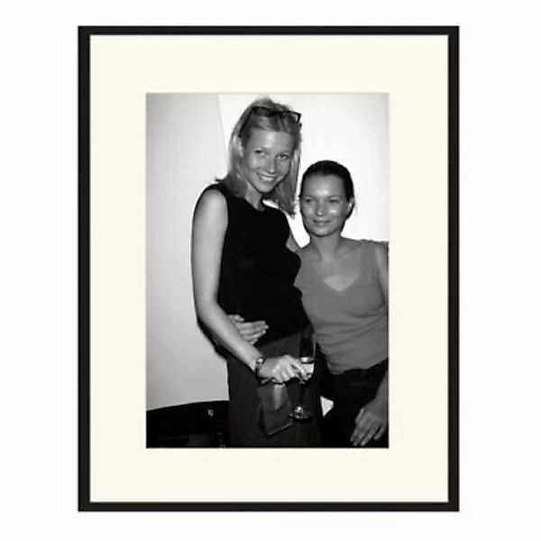 Any Image Wandbild Gwyneth Paltrow und Kate Moss schwarz Gr. 70 x 90 günstig online kaufen