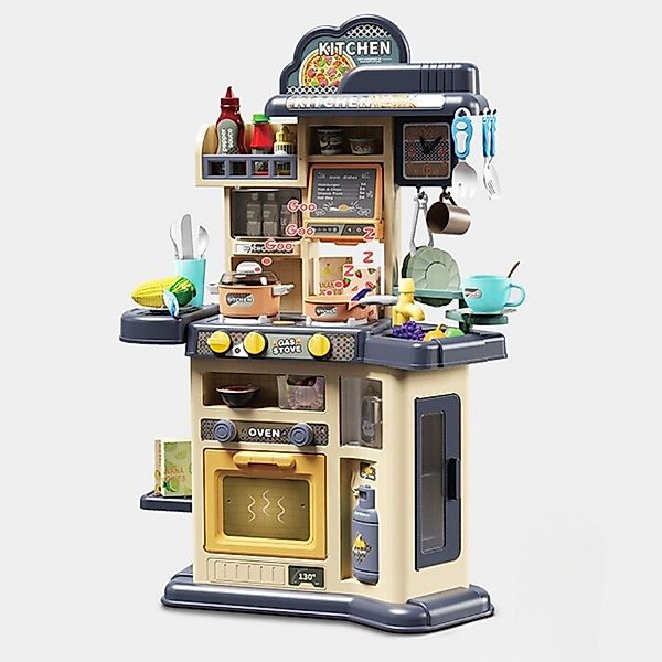 Coemo Spielküche JOE Kunststoff, Blau, Kinderküche günstig online kaufen