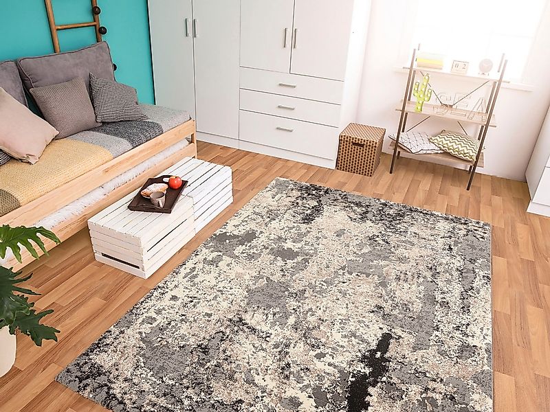 OCI DIE TEPPICHMARKE Teppich "Juwel Liray" rechteckig 20 mm Höhe Kurzflor, günstig online kaufen