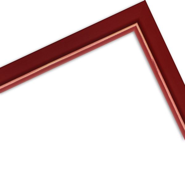 WANDStyle Bilderrahmen H340, Rot, aus Massivholz günstig online kaufen