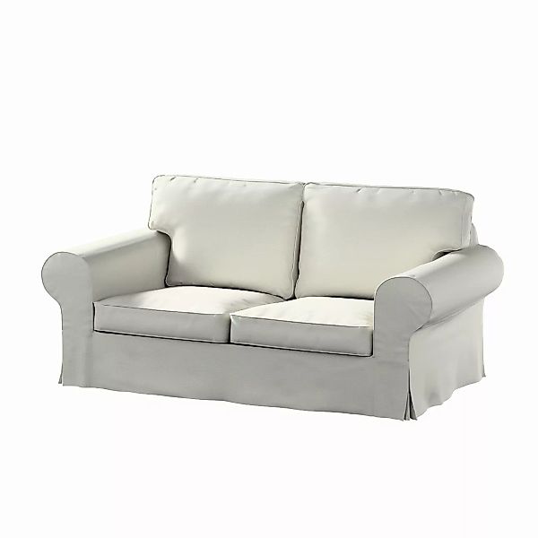 Bezug für Ektorp 2-Sitzer Sofa nicht ausklappbar, mittelgrau, Sofabezug für günstig online kaufen