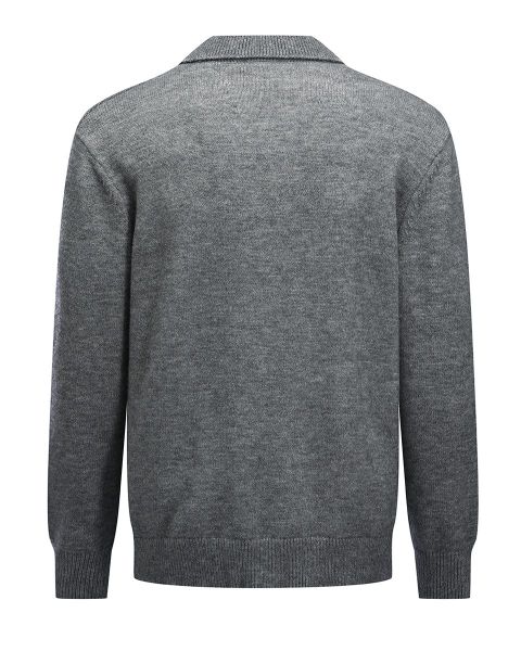 Allthemen Strickpullover mit grober Strickstruktur Uni günstig online kaufen