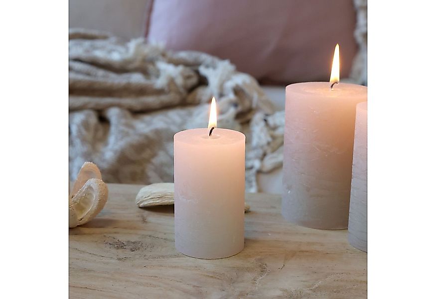 Chic Antique Rustic-Kerze Stumpenkerze Rustikale Kerze Macon Paraffin versc günstig online kaufen