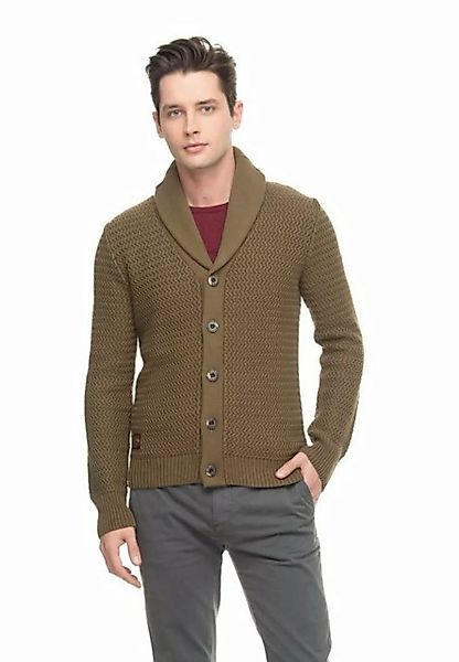 Ragwear Sweater Ragwear Cardigan Herren CLEMANC 1922-35004 Grün Olive 5031 günstig online kaufen